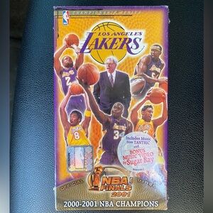 Los Angeles Lakers 2000-2001 NBA Finals VHS Video